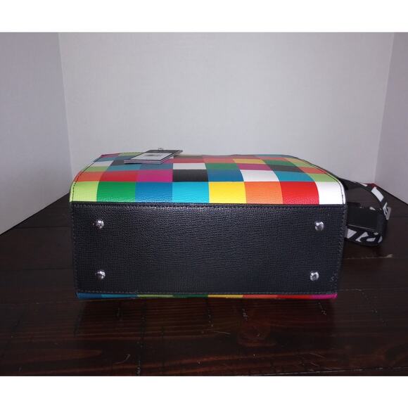 Karl Lagerfeld Paris Maybelle NWT Multicolor‎ Satchel Crossbody - Picture 6 of 6